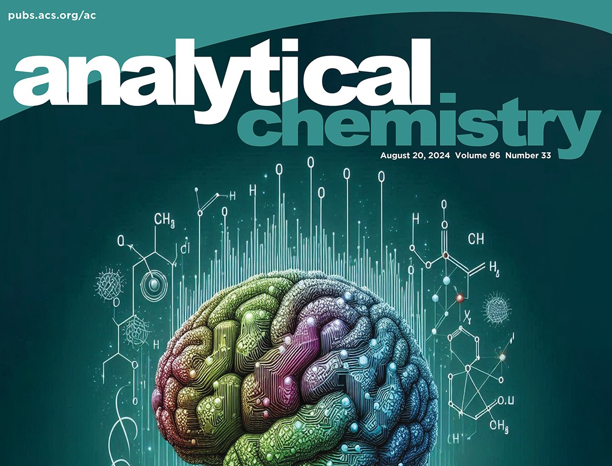 Analytical Chemistry journal cover featuring research fabricated on NS CNC machines